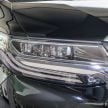 Toyota Alphard 与 Vellfire 本地公开展示, 全车系规格确认