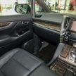 Toyota Alphard 与 Vellfire 本地公开展示, 全车系规格确认