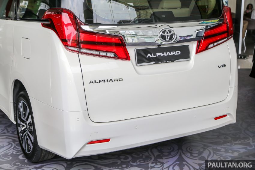 Toyota Alphard 与 Vellfire 本地公开展示, 全车系规格确认 62085