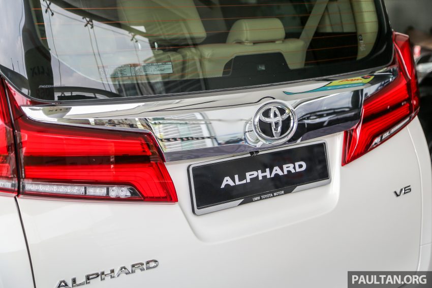 Toyota Alphard 与 Vellfire 本地公开展示, 全车系规格确认 62091