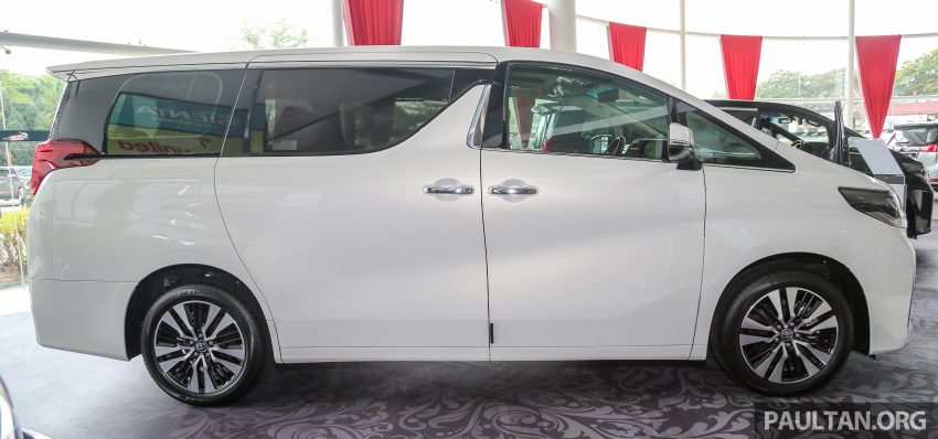Toyota Alphard 与 Vellfire 本地公开展示, 全车系规格确认 62056