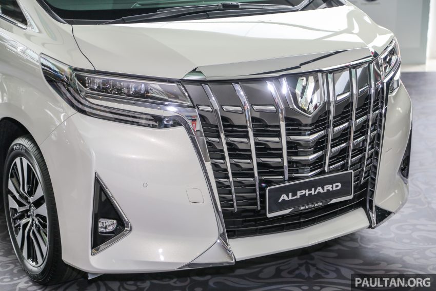 Toyota Alphard 与 Vellfire 本地公开展示, 全车系规格确认 62061