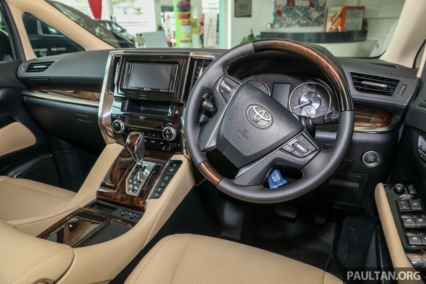 Toyota Alphard 与 Vellfire 本地公开展示, 全车系规格确认 62115