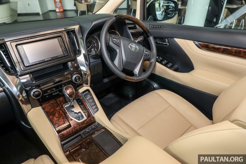 Toyota Alphard 与 Vellfire 本地公开展示, 全车系规格确认 62116