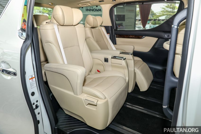 Toyota Alphard 与 Vellfire 本地公开展示, 全车系规格确认 62123