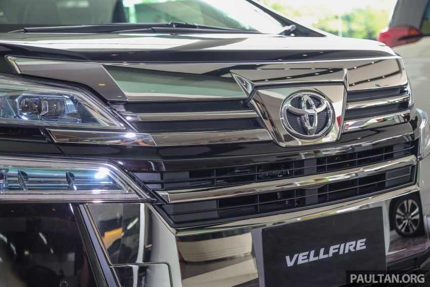 Toyota Alphard 与 Vellfire 本地公开展示, 全车系规格确认 61956