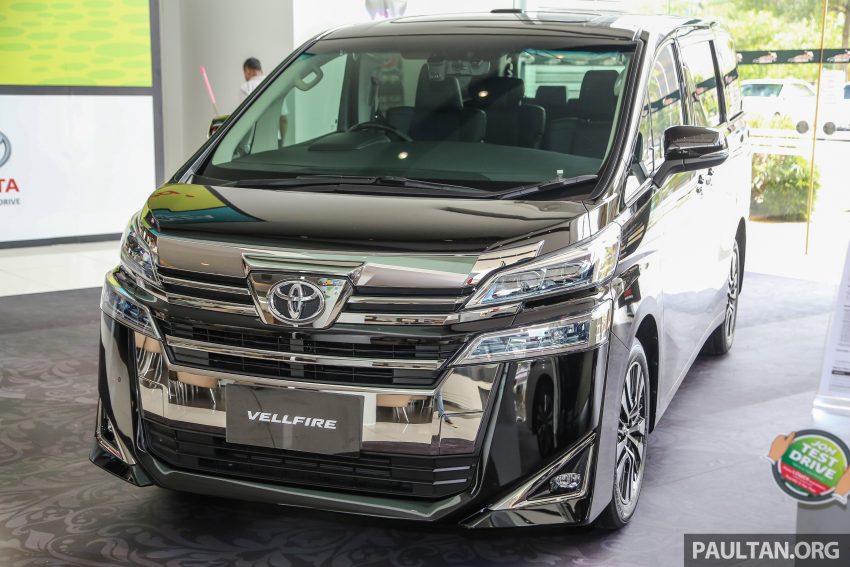 Toyota Alphard 与 Vellfire 本地公开展示, 全车系规格确认 61946