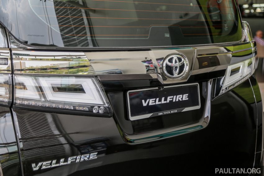 Toyota Alphard 与 Vellfire 本地公开展示, 全车系规格确认 61968