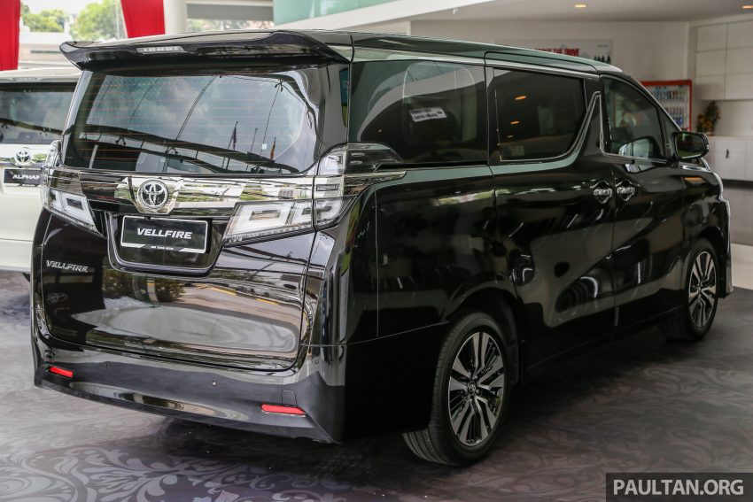 Toyota Alphard 与 Vellfire 本地公开展示, 全车系规格确认 61947