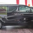 Toyota Alphard 与 Vellfire 本地公开展示, 全车系规格确认