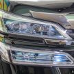 Toyota Alphard 与 Vellfire 本地公开展示, 全车系规格确认