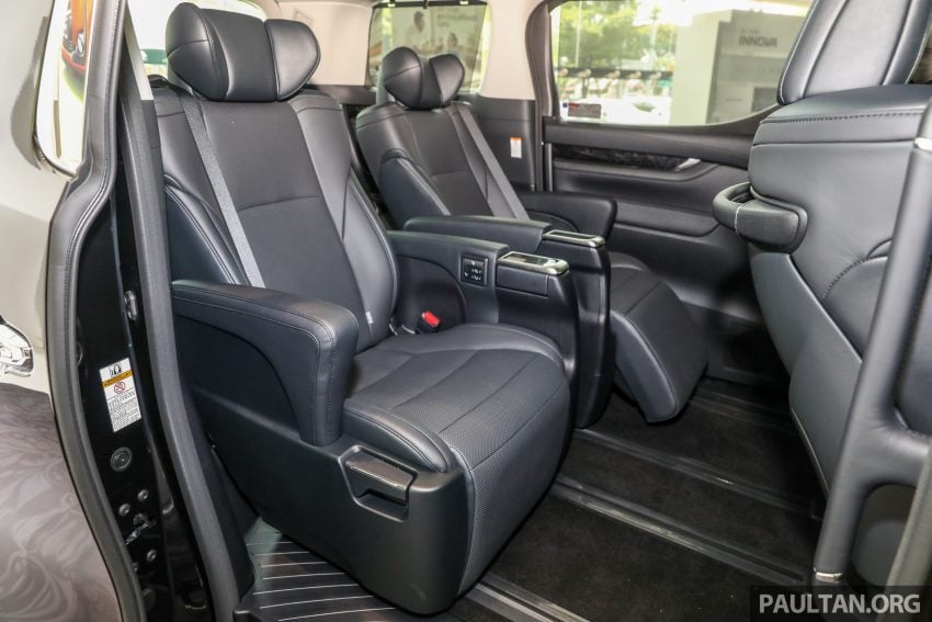 Toyota Alphard 与 Vellfire 本地公开展示, 全车系规格确认 62000