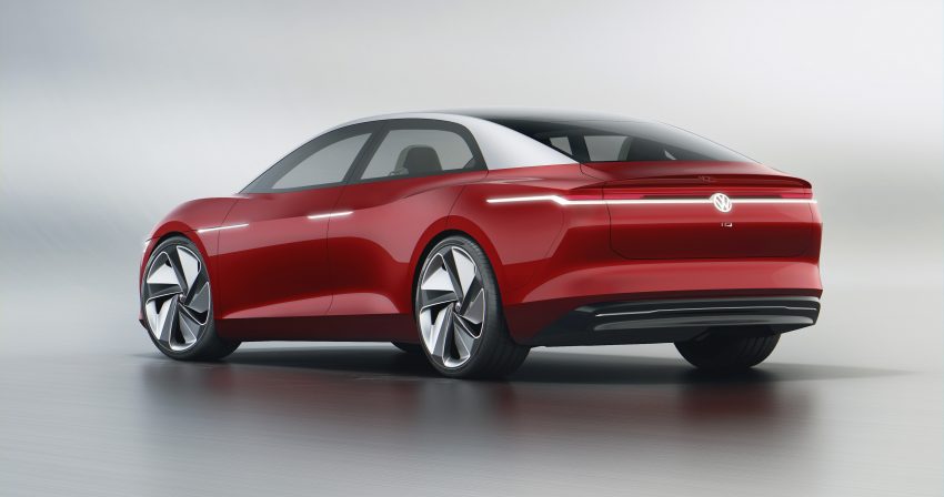 Volkswagen I.D. Vizzion 概念车亮相日内瓦车展，没有方向盘、完全不需要司机的纯电动旗舰房车，2022年实现量产 60629