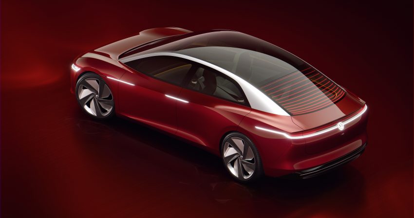 Volkswagen I.D. Vizzion 概念车亮相日内瓦车展，没有方向盘、完全不需要司机的纯电动旗舰房车，2022年实现量产 60633