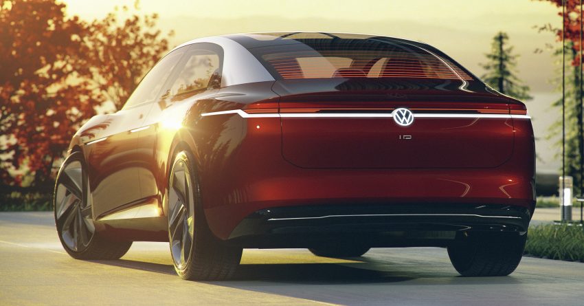 Volkswagen I.D. Vizzion 概念车亮相日内瓦车展，没有方向盘、完全不需要司机的纯电动旗舰房车，2022年实现量产 60618
