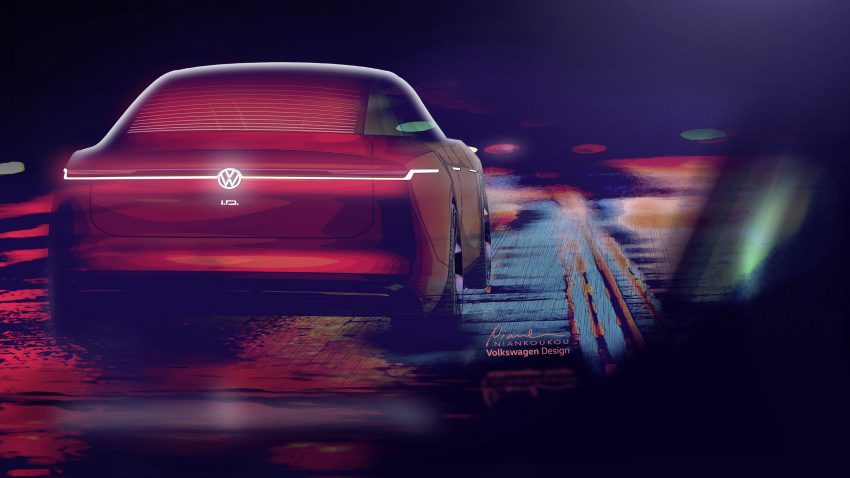 Volkswagen I.D. Vizzion 概念车亮相日内瓦车展，没有方向盘、完全不需要司机的纯电动旗舰房车，2022年实现量产 60638