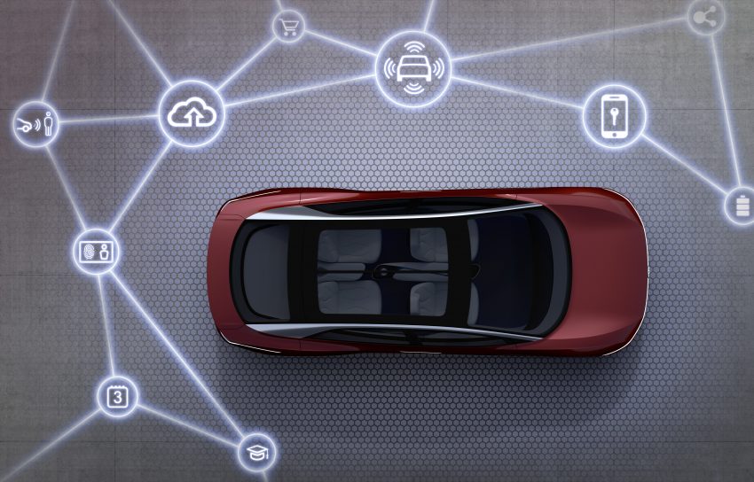 Volkswagen I.D. Vizzion 概念车亮相日内瓦车展，没有方向盘、完全不需要司机的纯电动旗舰房车，2022年实现量产 60651