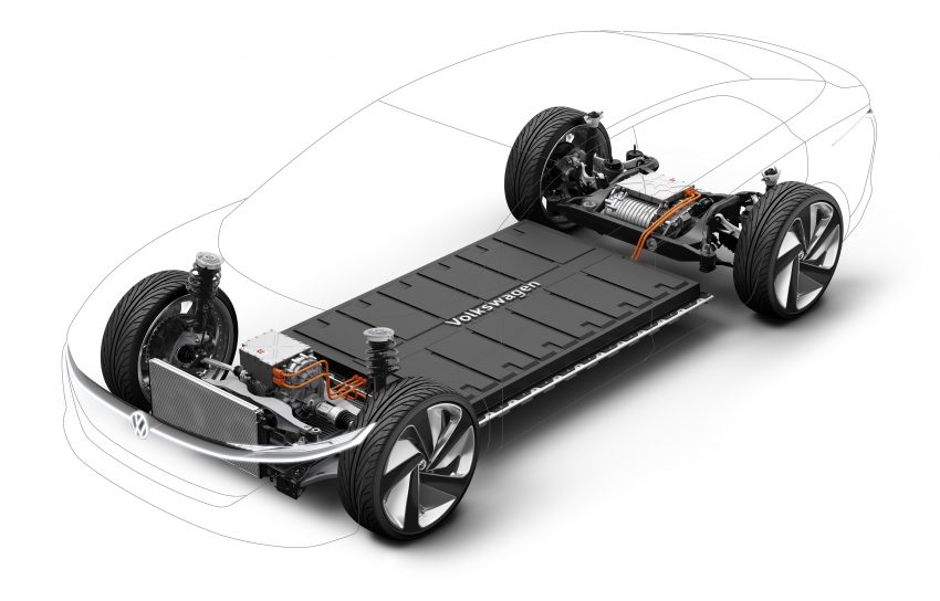 Volkswagen I.D. Vizzion 概念车亮相日内瓦车展，没有方向盘、完全不需要司机的纯电动旗舰房车，2022年实现量产 60654