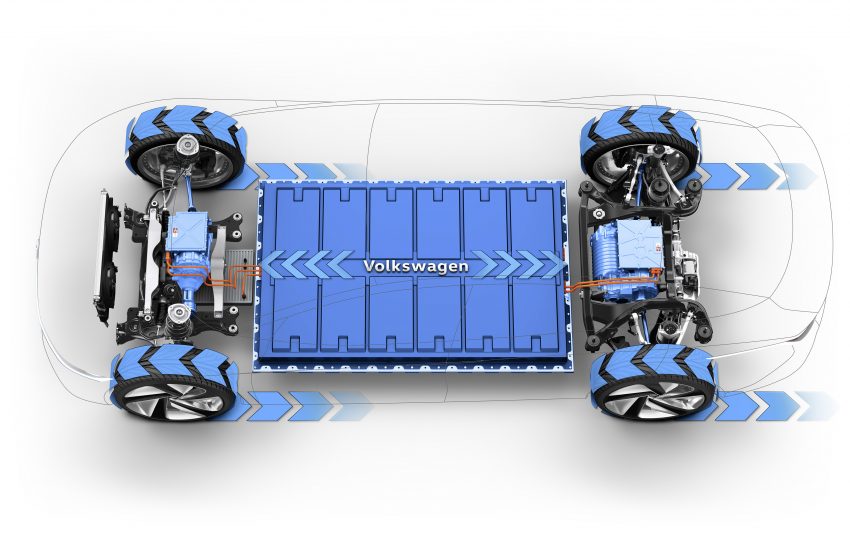 Volkswagen I.D. Vizzion 概念车亮相日内瓦车展，没有方向盘、完全不需要司机的纯电动旗舰房车，2022年实现量产 60656