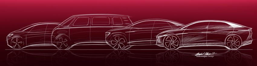 Volkswagen I.D. Vizzion 概念车亮相日内瓦车展，没有方向盘、完全不需要司机的纯电动旗舰房车，2022年实现量产 60665