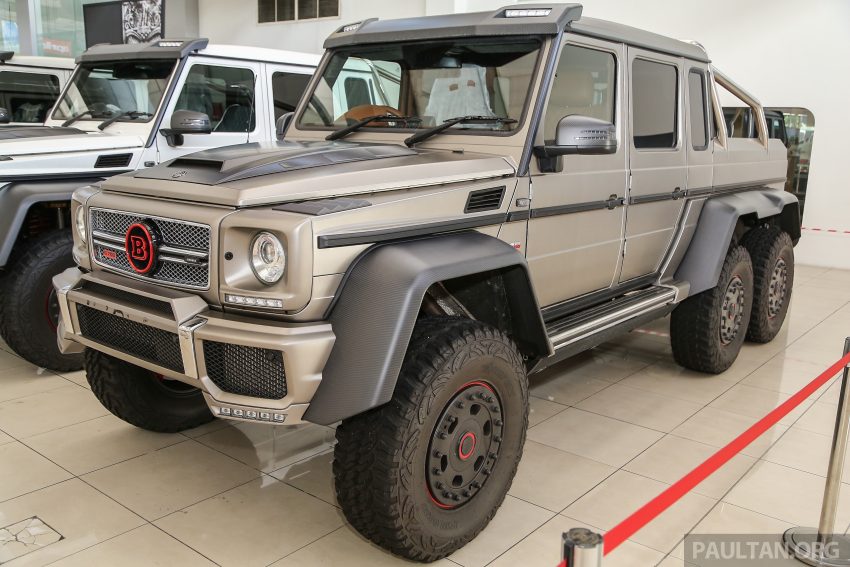 山寨版 AMG G63？北汽 BJ80 6×6 皮卡版, 北京车展亮相 66786