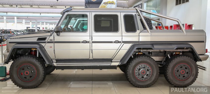 山寨版 AMG G63？北汽 BJ80 6×6 皮卡版, 北京车展亮相 66788