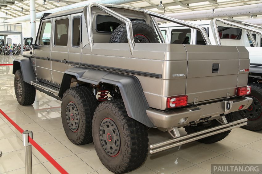 山寨版 AMG G63？北汽 BJ80 6×6 皮卡版, 北京车展亮相 66791