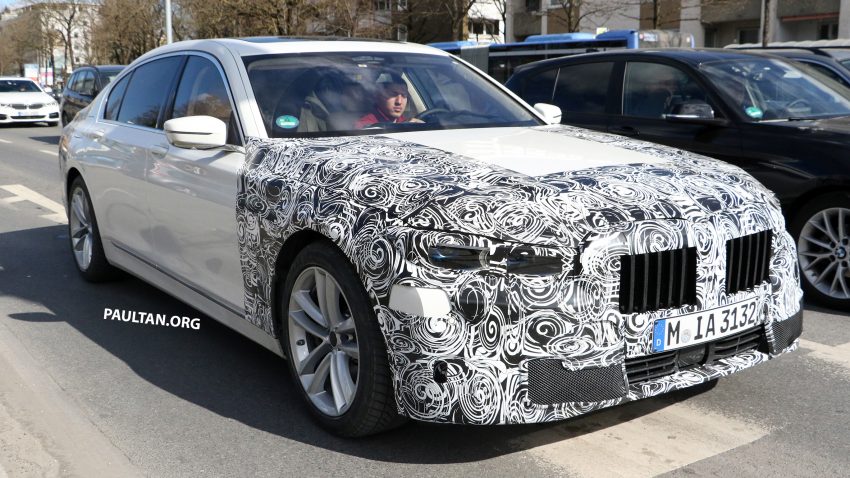 小改款 BMW 7系列欧洲上路测试，今年尾或明年将面世 65420
