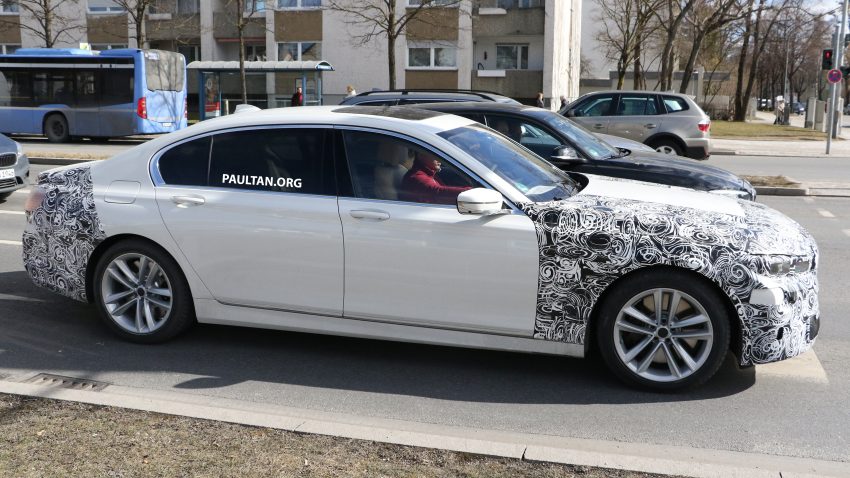 小改款 BMW 7系列欧洲上路测试，今年尾或明年将面世 65422