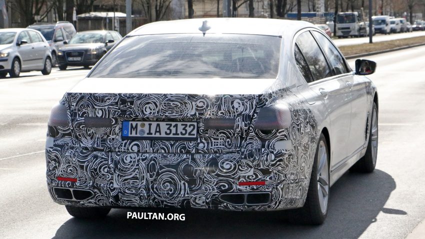 小改款 BMW 7系列欧洲上路测试，今年尾或明年将面世 65423