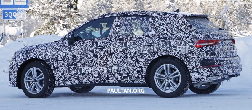 全新 Audi Q3 雪地测试照曝光, 全新内外装设计与配备 65313