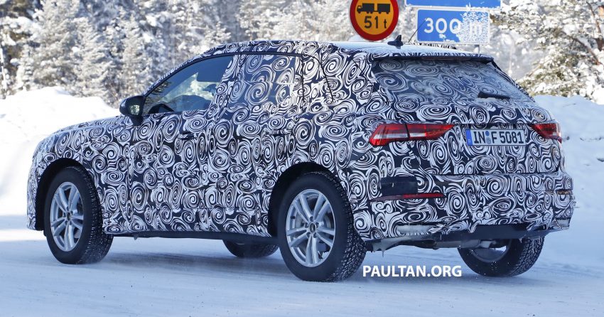 全新 Audi Q3 雪地测试照曝光, 全新内外装设计与配备 65314