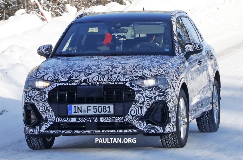 全新 Audi Q3 雪地测试照曝光, 全新内外装设计与配备 65307