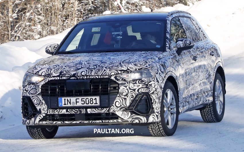 全新 Audi Q3 雪地测试照曝光, 全新内外装设计与配备 65308