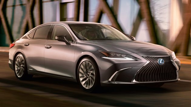 原厂释出官图造势，新一代 2019 Lexus ES 造型提前曝光