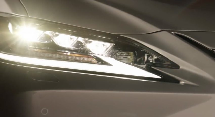 原厂释出官图造势，新一代 2019 Lexus ES 造型提前曝光 66334