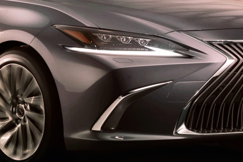 原厂释出官图造势，新一代 2019 Lexus ES 造型提前曝光 66333