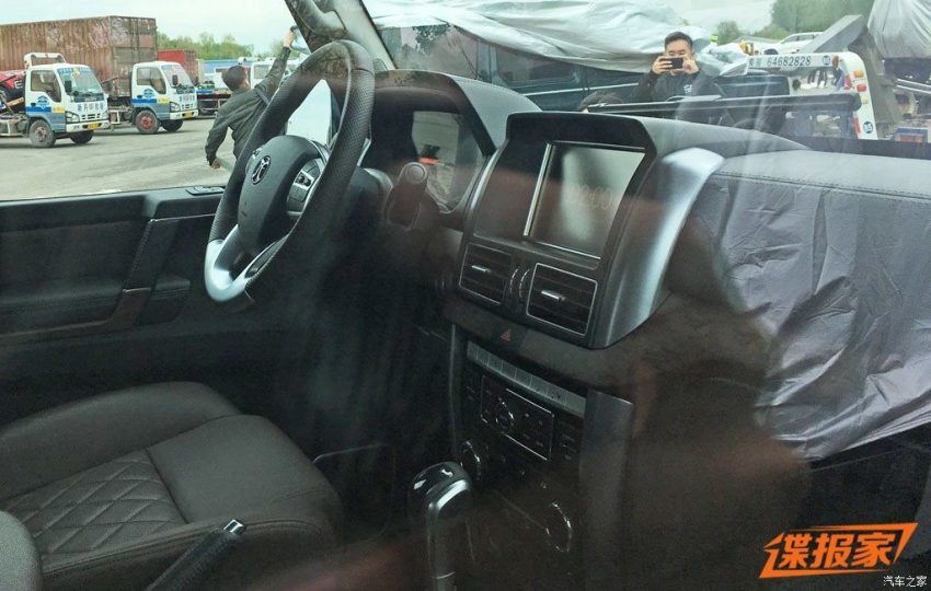 山寨版 AMG G63？北汽 BJ80 6×6 皮卡版, 北京车展亮相 66779