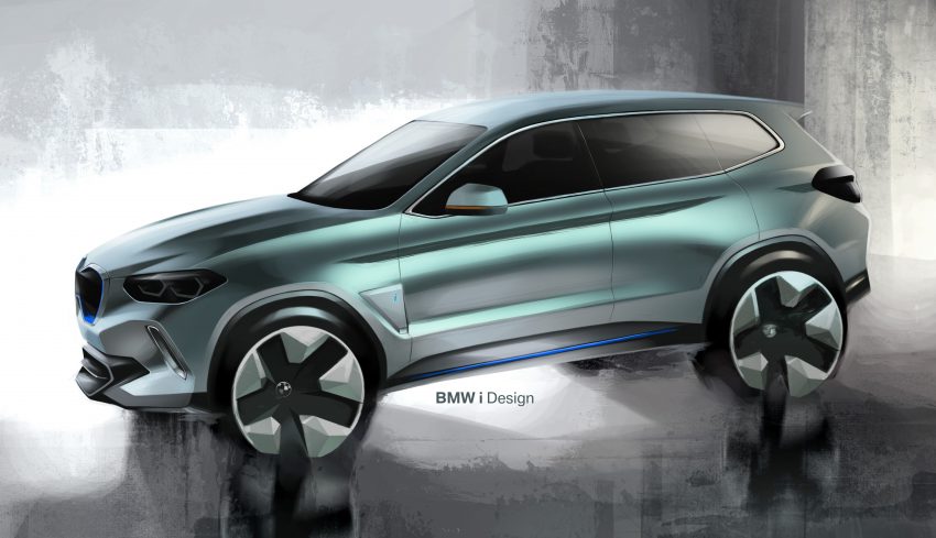 北京车展：BMW Concept iX3 发表，400公里纯电动续航 67154