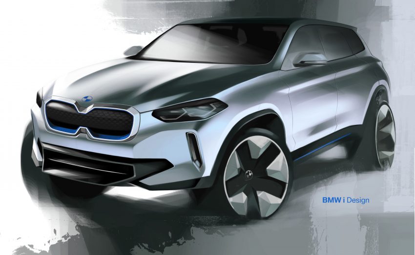 北京车展：BMW Concept iX3 发表，400公里纯电动续航 67156