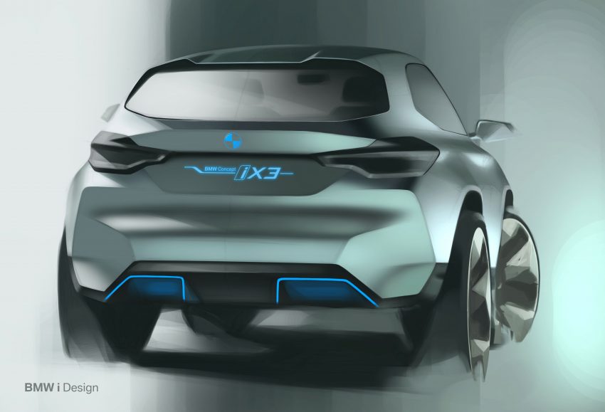 北京车展：BMW Concept iX3 发表，400公里纯电动续航 67157