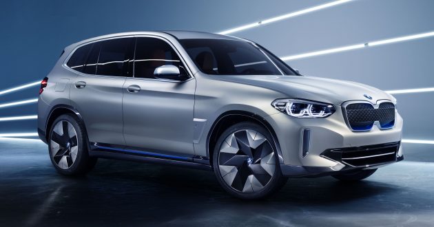 北京车展：BMW Concept iX3 发表，400公里纯电动续航