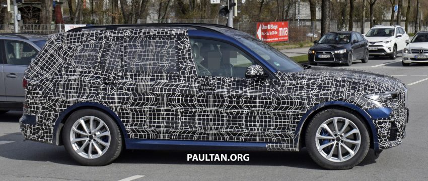 BMW X7 公路外观与内装谍照曝光，新旗舰SUV今年上市 65379