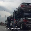 谍照：全新 G01 BMW X3 于载运车上在国内大道被捕获