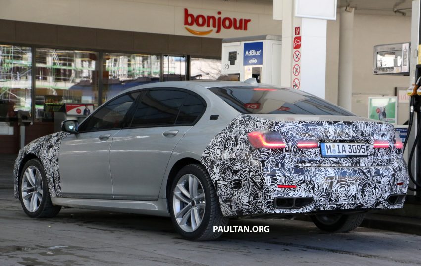 小改款 BMW 7系列欧洲上路测试，今年尾或明年将面世 65425