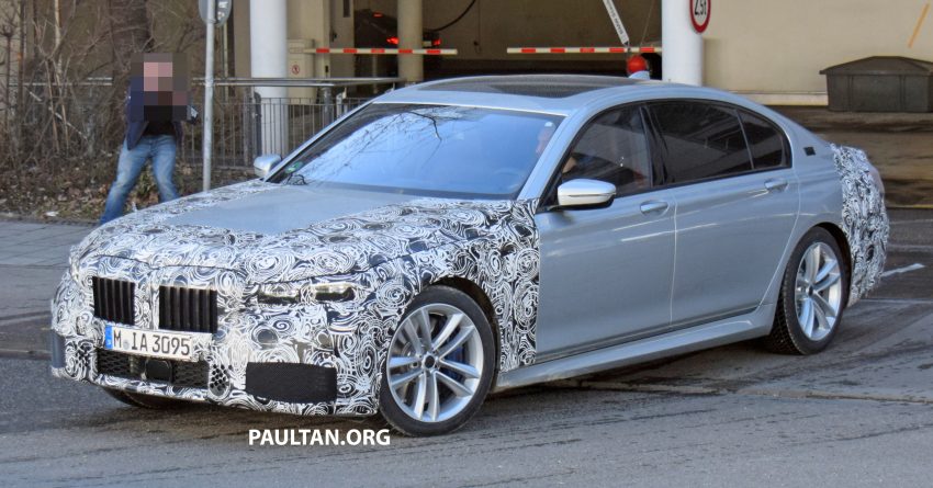 小改款 BMW 7系列欧洲上路测试，今年尾或明年将面世 65433