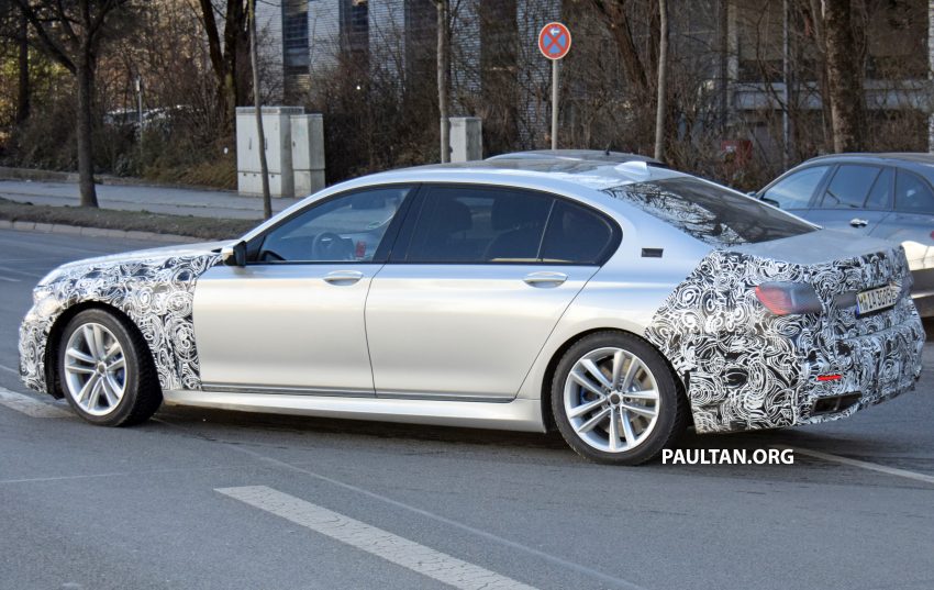 小改款 BMW 7系列欧洲上路测试，今年尾或明年将面世 65435