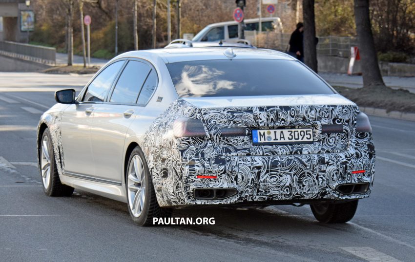 小改款 BMW 7系列欧洲上路测试，今年尾或明年将面世 65436