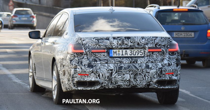 小改款 BMW 7系列欧洲上路测试，今年尾或明年将面世 65437