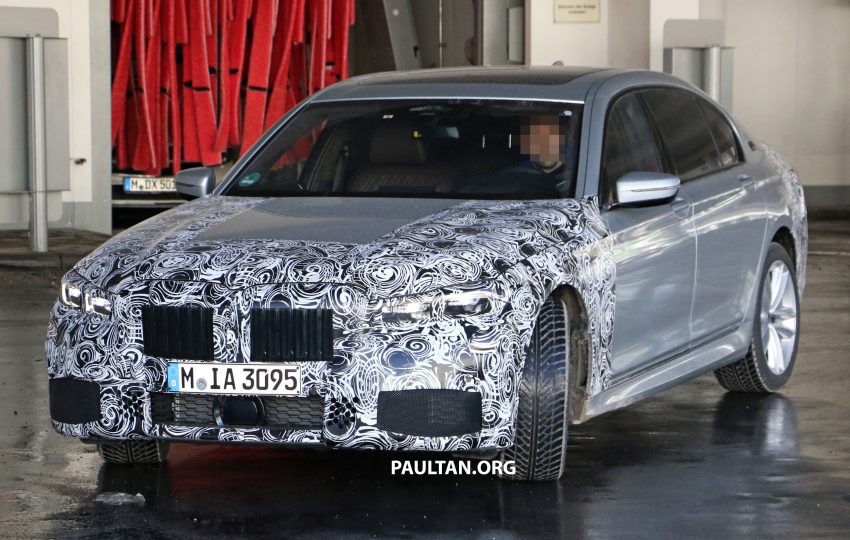 小改款 BMW 7系列欧洲上路测试，今年尾或明年将面世 65426